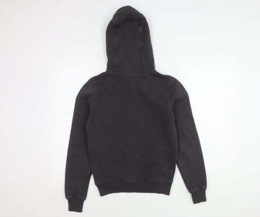 Animal Women's Black Hoodie Size 8 with Logo Accents