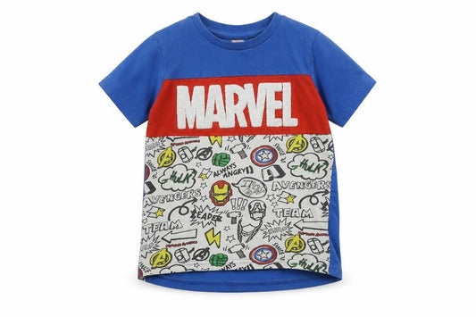 Marvel Boys Blue Avengers T-Shirt, Size 4-5 Years
