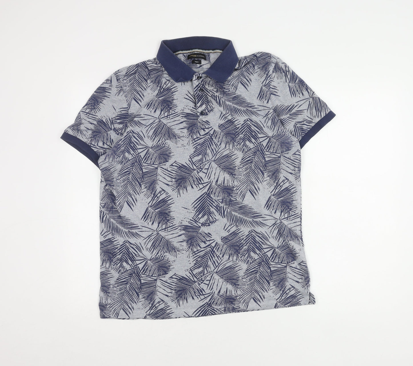 ALTINYILDIZ CLASSICS Blue Men's XL Slim Fit Polo