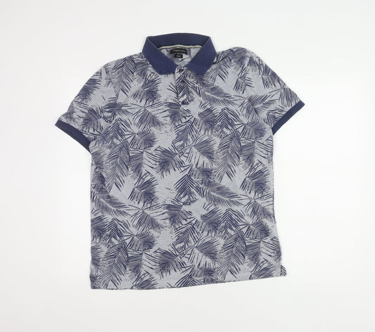 ALTINYILDIZ CLASSICS Blue Men's XL Slim Fit Polo