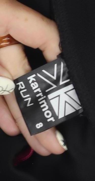 Karrimor Women's Black Running Leggings Size 8