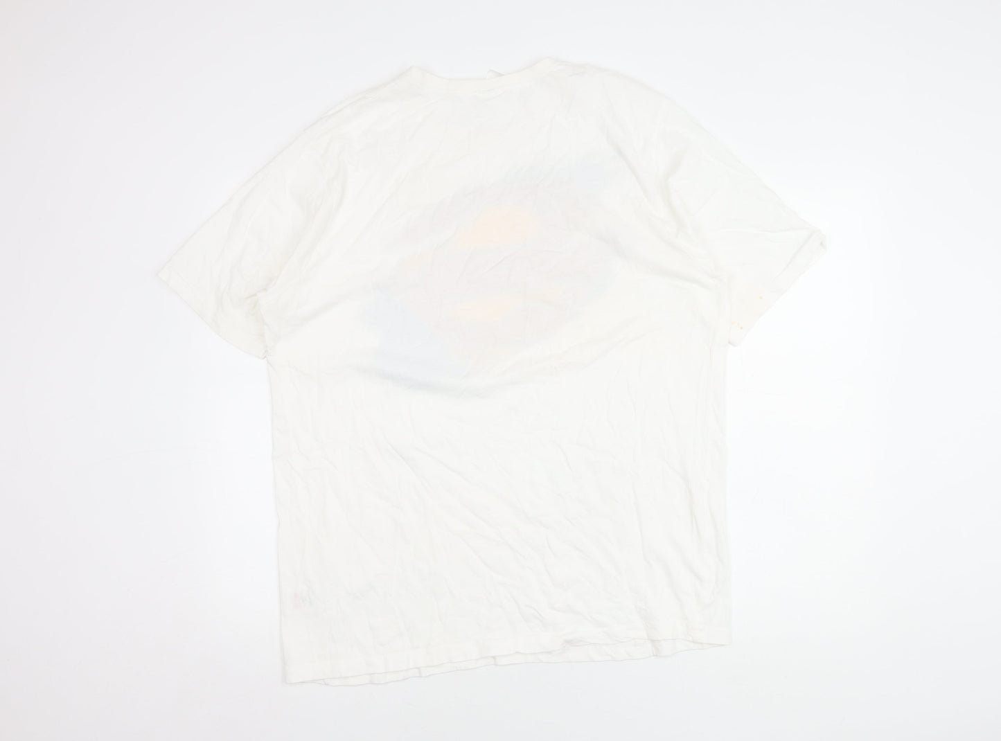 Superman Men's White XL Graphic T-Shirt