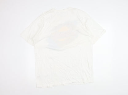 Superman Men's White XL Graphic T-Shirt