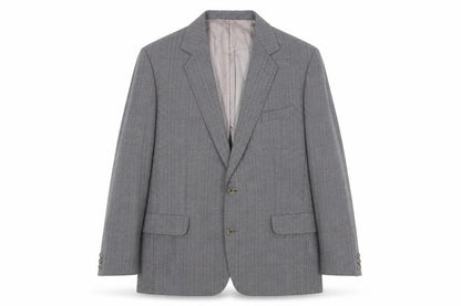 Magee Men's Grey Wool Blazer 46 Regular Fit Jacket
