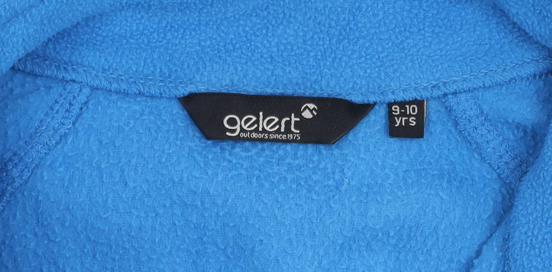 Gelert Boys Blue 1/4 Zip Fleece Sweatshirt 9-10 Years