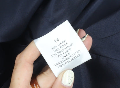 Windsmoor Women's Navy Blazer Size 14