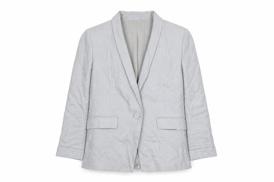 Womens UK Size 12 Whistles Regular Grey Blazer