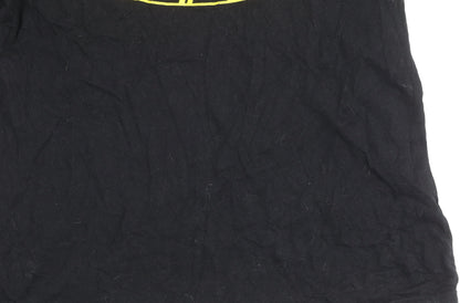 Mens UK Size S Batman Black  T-Shirt