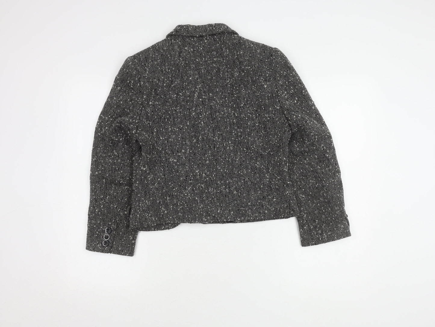 Minuet Women's Black Tweed Suit Jacket Size 12