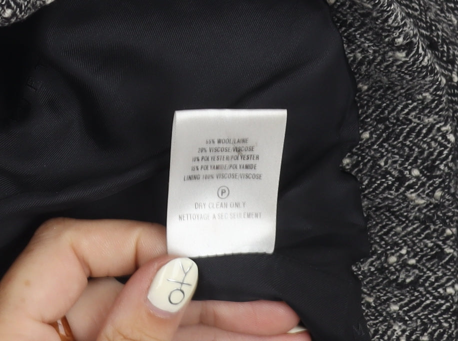 Minuet Women's Black Tweed Suit Jacket Size 12