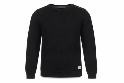 Mens UK Size S JACK & JONES Black Pullover Jumper