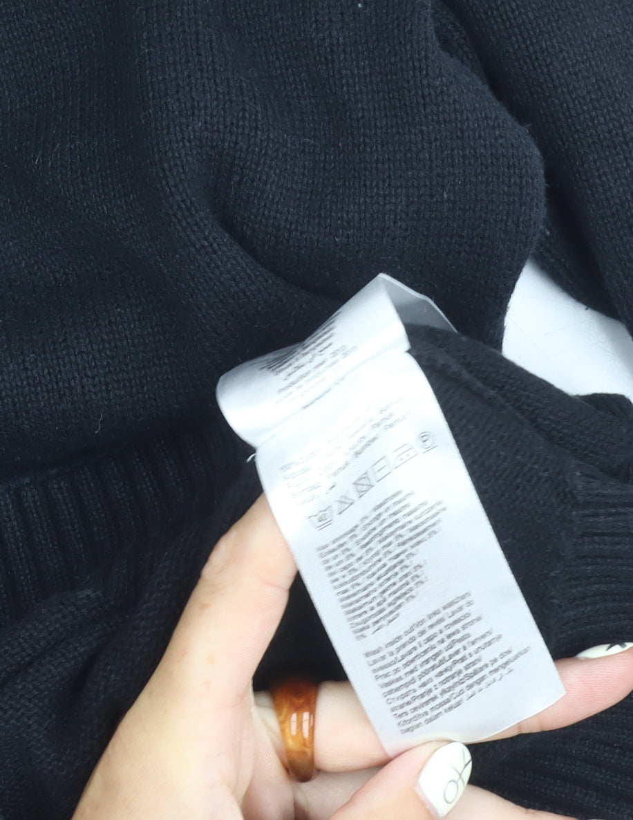 Jack & Jones Men's Black Pullover Jumper - Size S