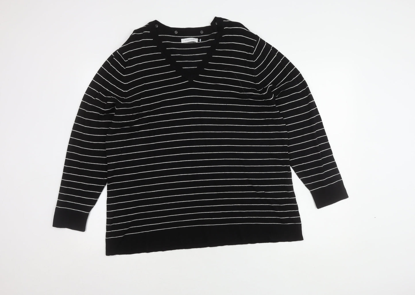 Womens UK Size L Windsmoor Black Pullover Jumper