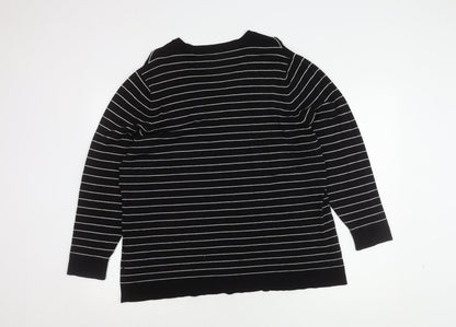 Womens UK Size L Windsmoor Black Pullover Jumper