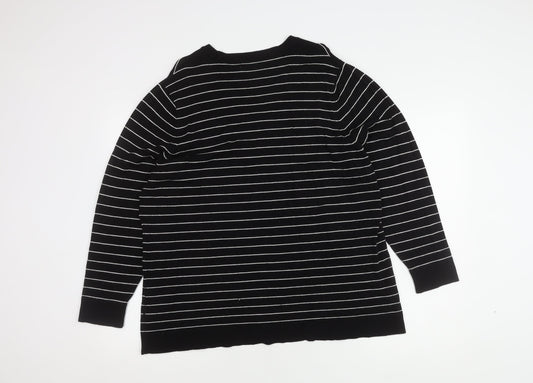 Womens UK Size L Windsmoor Black Pullover Jumper
