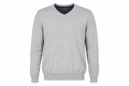Mens UK Size S Jeff Banks Grey Pullover Jumper