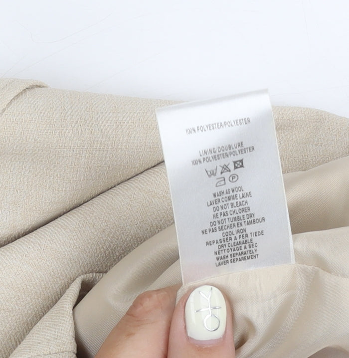 Eastex Women Beige Suit Jacket Size 16