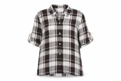 Womens UK Size 12 Eastex Multicoloured Basic Button-Up