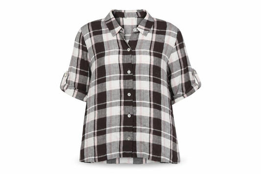 Womens UK Size 12 Eastex Multicoloured Basic Button-Up