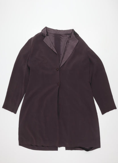 Womens UK Size 16 Libra Purple Basic Jacket