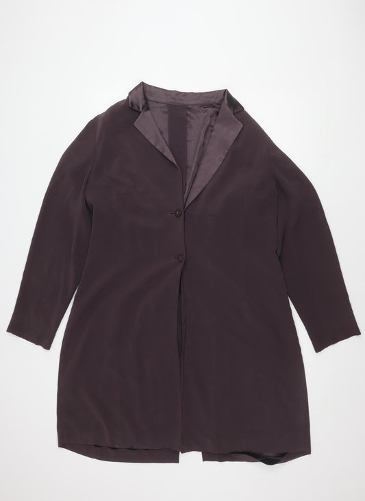 Womens UK Size 16 Libra Purple Basic Jacket