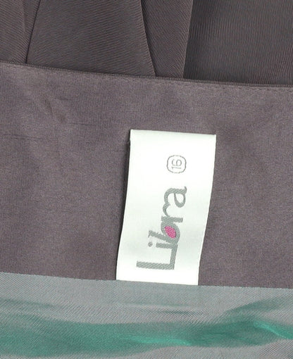 Womens UK Size 16 Libra Purple Basic Jacket