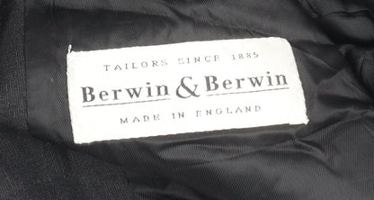 Berwin & Berwin Men's Black Blazer R42 Jacket
