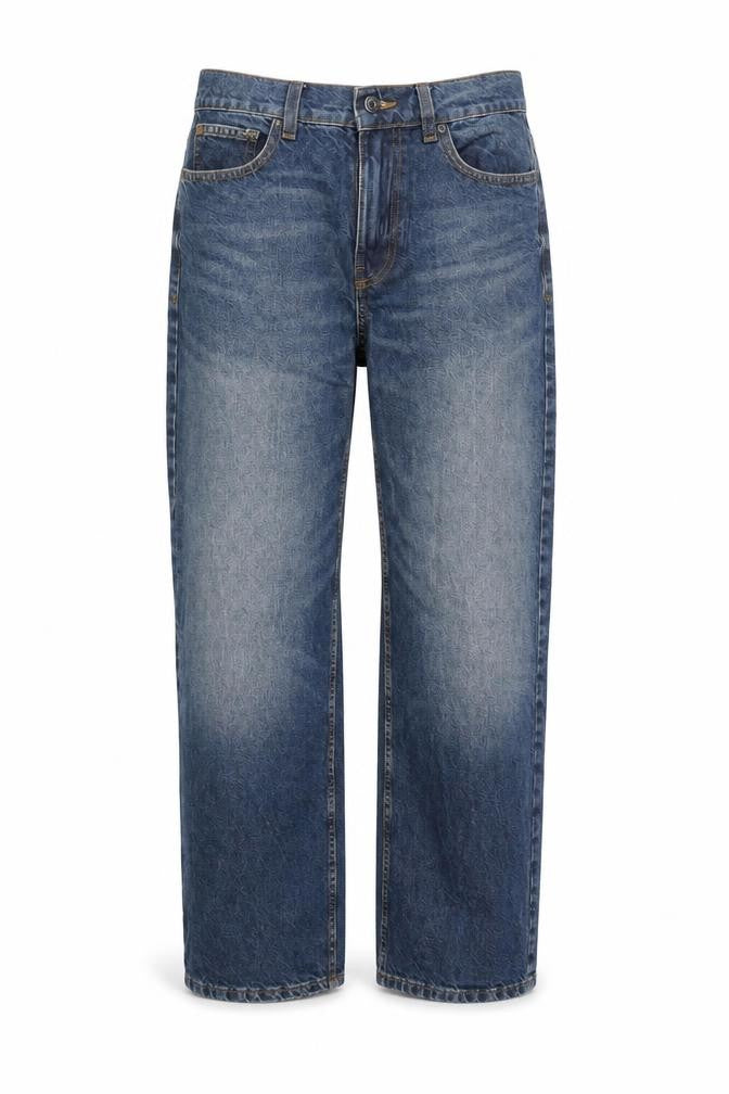 Womens UK Size 4 COLLUSION  Boyfriend Blue Jeans