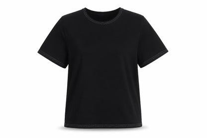Alexon Women's Black L Knit Half Sleeve Top