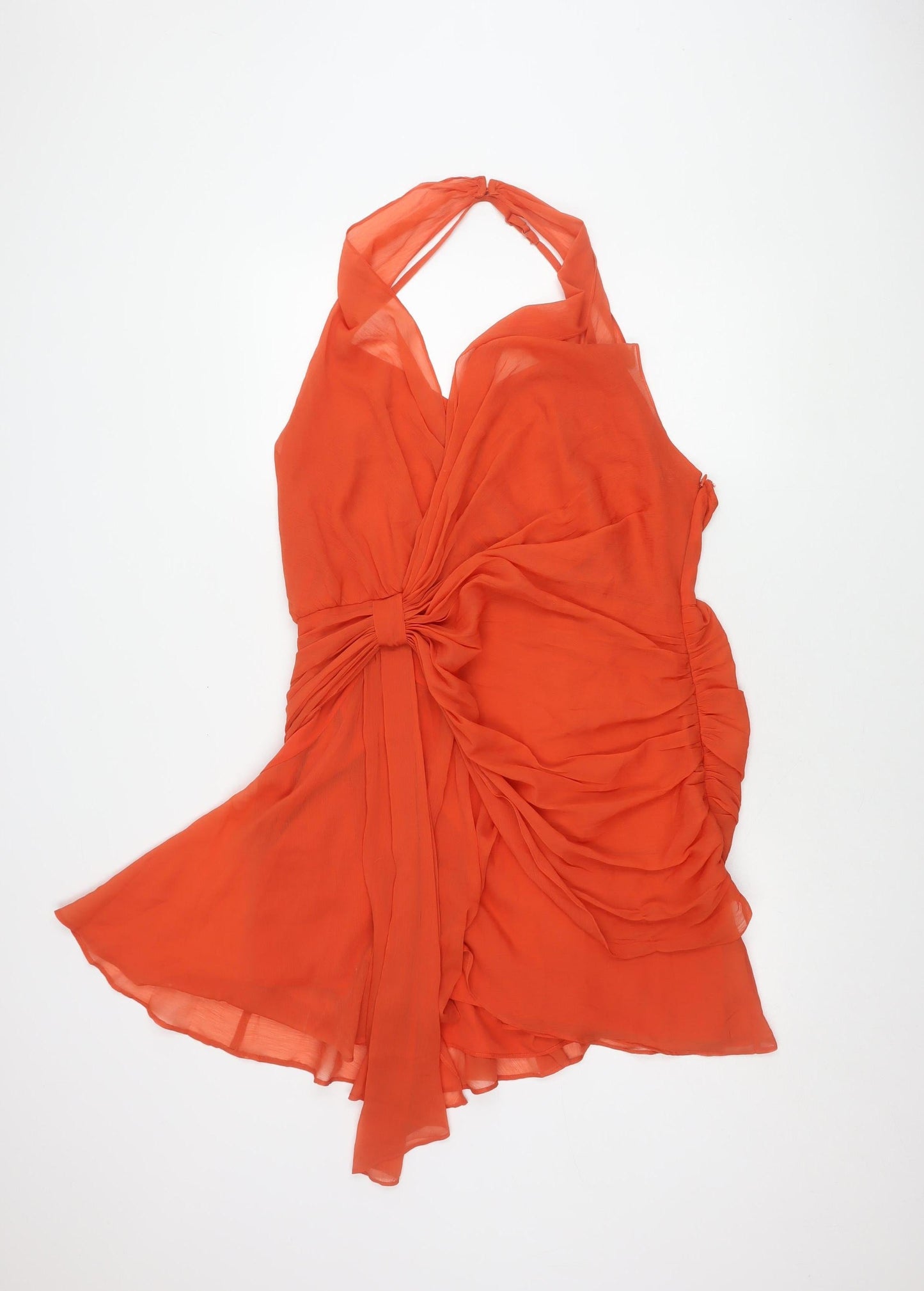 ASOS DESIGN Women’s Orange Dress Size 18