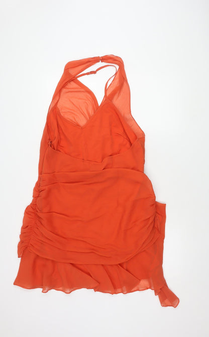 ASOS DESIGN Women’s Orange Dress Size 18