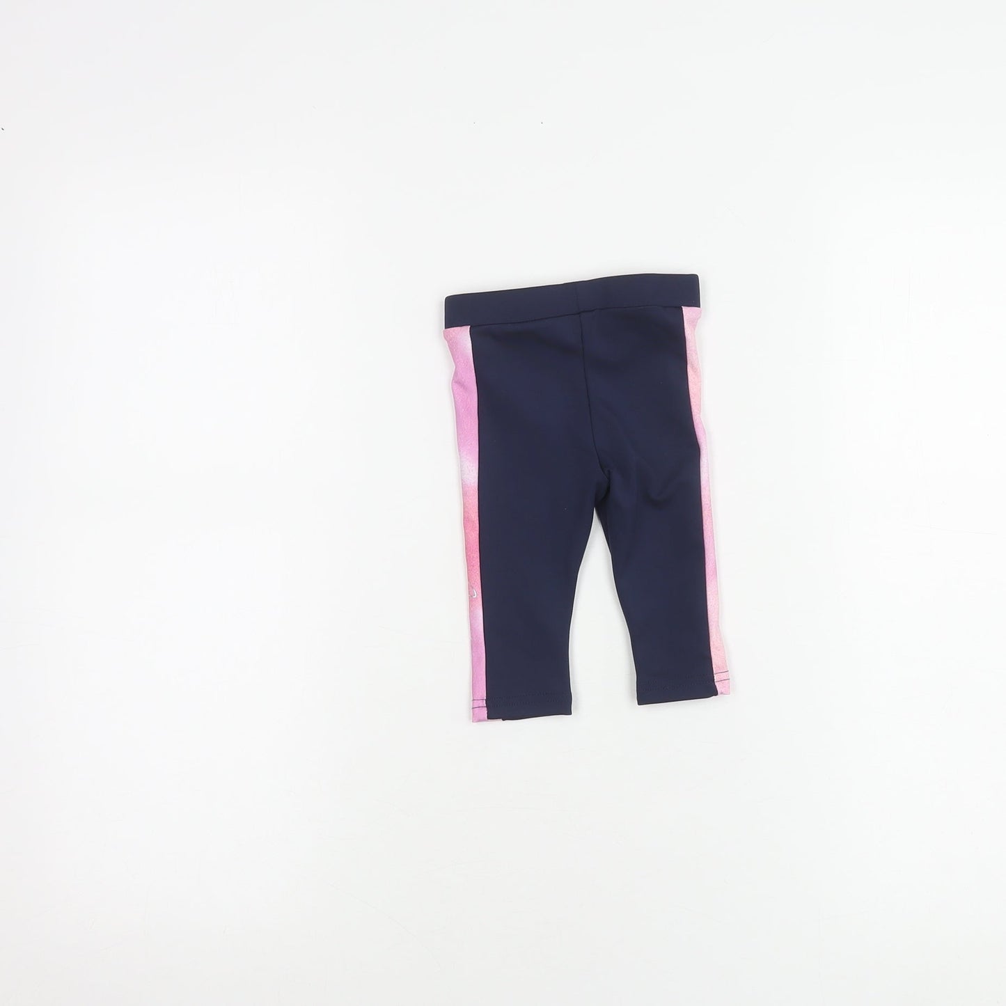 Sonneti Unisex Baby Leggings, Blue Pink, 6-9 Months, Stretch
