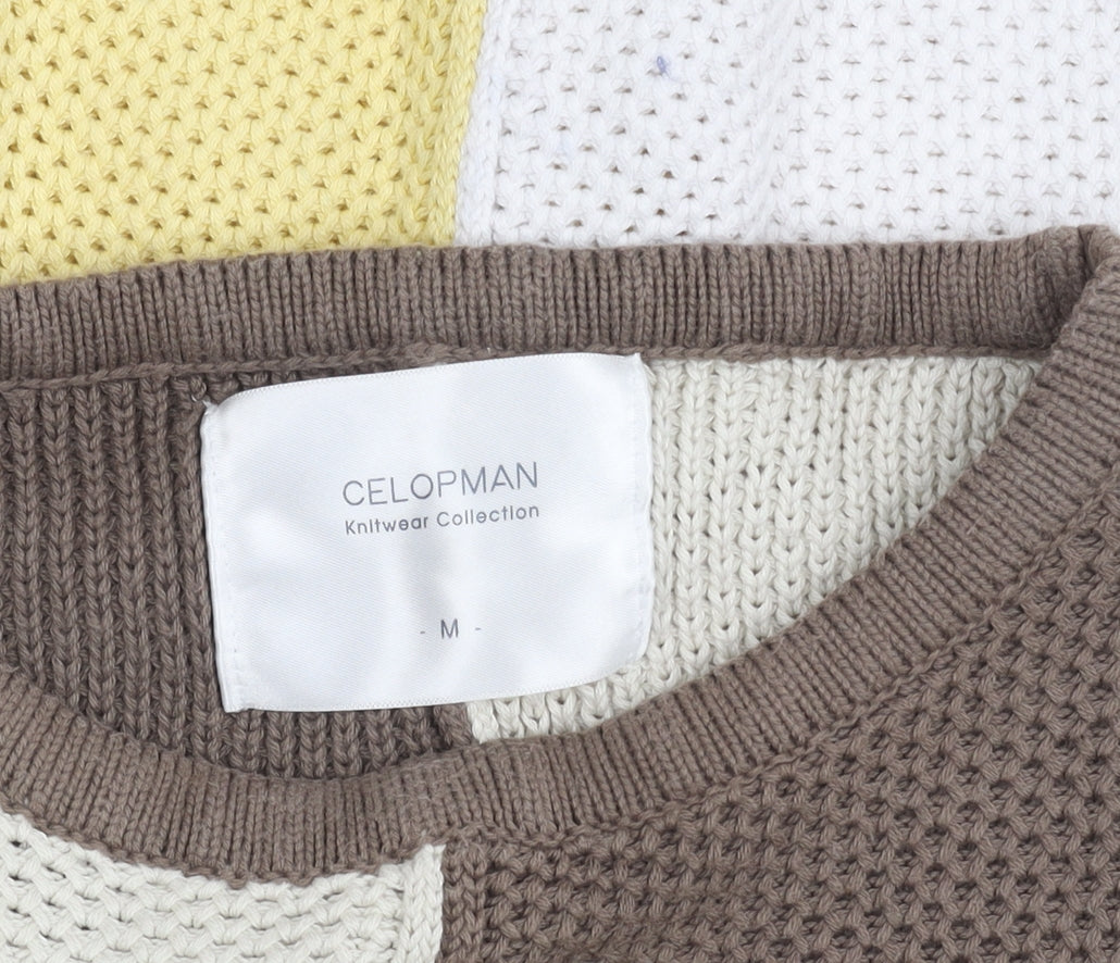 CELOPMAN Multicoloured Unisex Medium Pullover Jumper