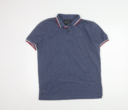 Tokyo Laundry Men's Blue Polo Shirt L - Casual Style