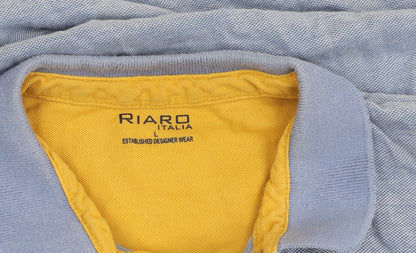 Riaro Italia Men’s Blue Polo Shirt - Size L