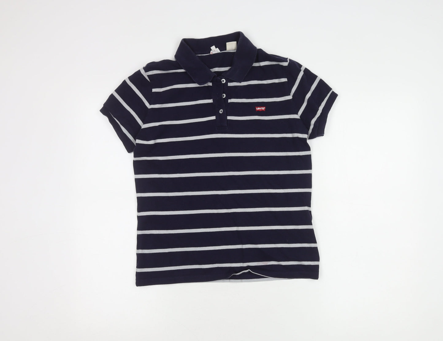 Womens UK Size M Levi's Multicoloured Basic Polo