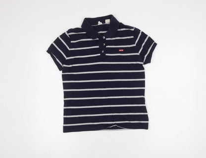 Womens UK Size M Levi's Multicoloured Basic Polo