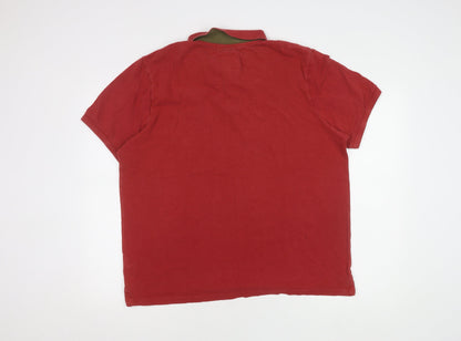 Joules Men's Red XL Classic Polo Shirt