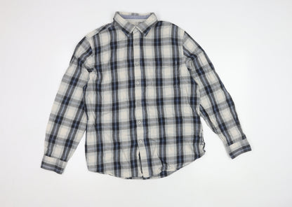 Matalan Men's Multicoloured Plaid Shirt M