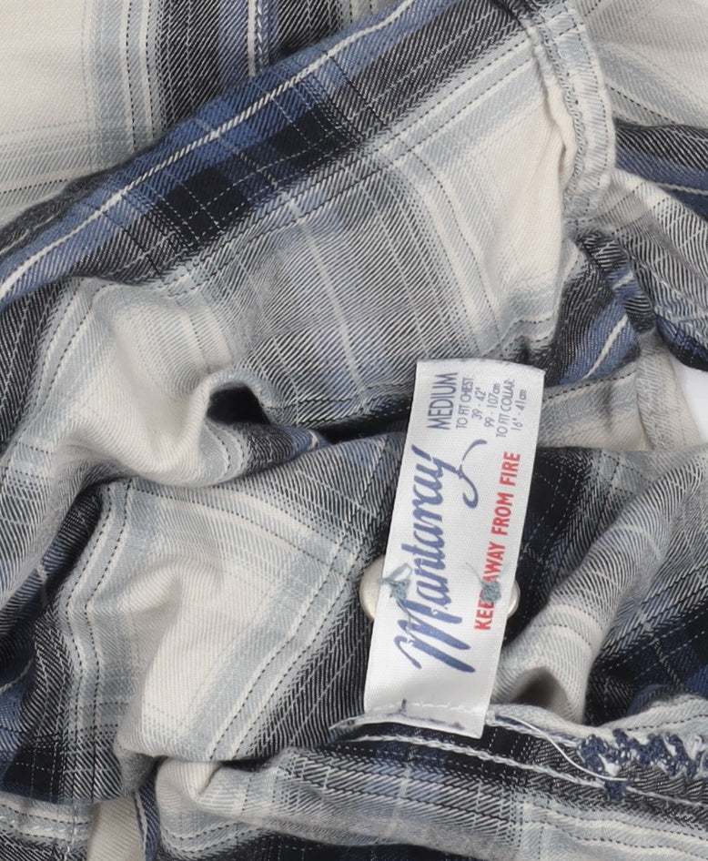 Matalan Men's Multicoloured Plaid Shirt M