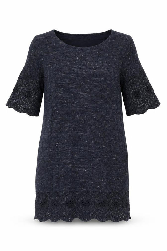 White Stuff Women's Blue Knee Length Dress