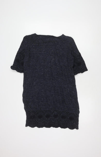 White Stuff Women's Blue Knee Length Dress