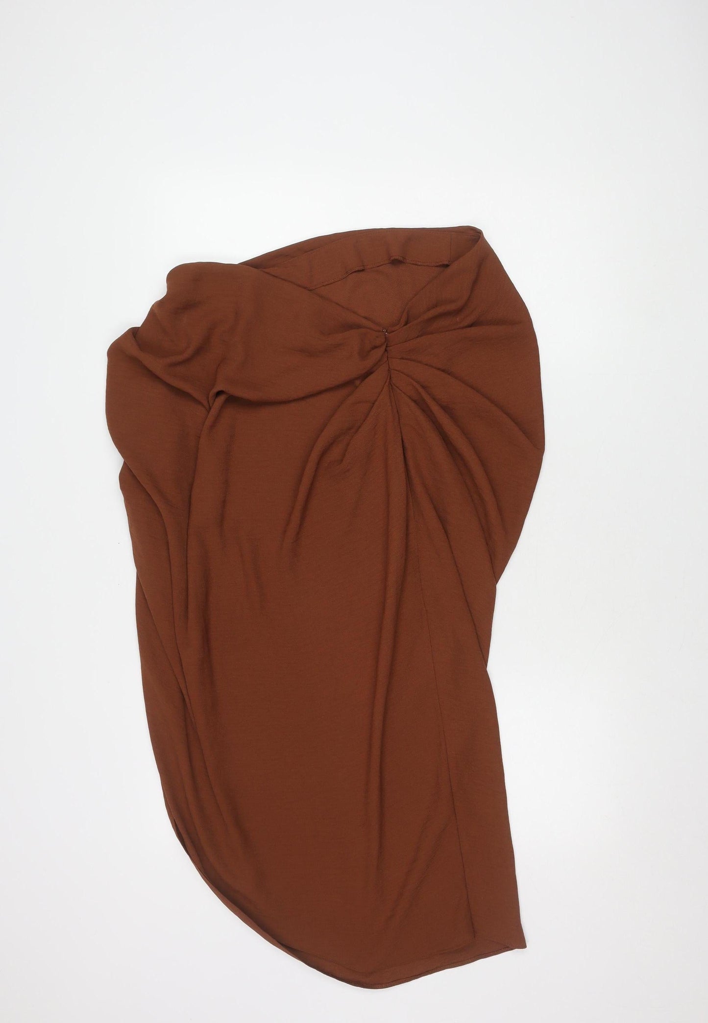 ASOS DESIGN Women's Brown Skirt Size 16