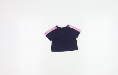 Sonneti Unisex Baby Blue & Pink T-Shirt 6-9 Months