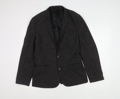 Lost Souls Men's Grey Blazer, M, Regular Fit, Autumn/Winter
