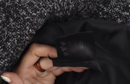 Marks and Spencer Women's Black Bouclé Blazer Size 14