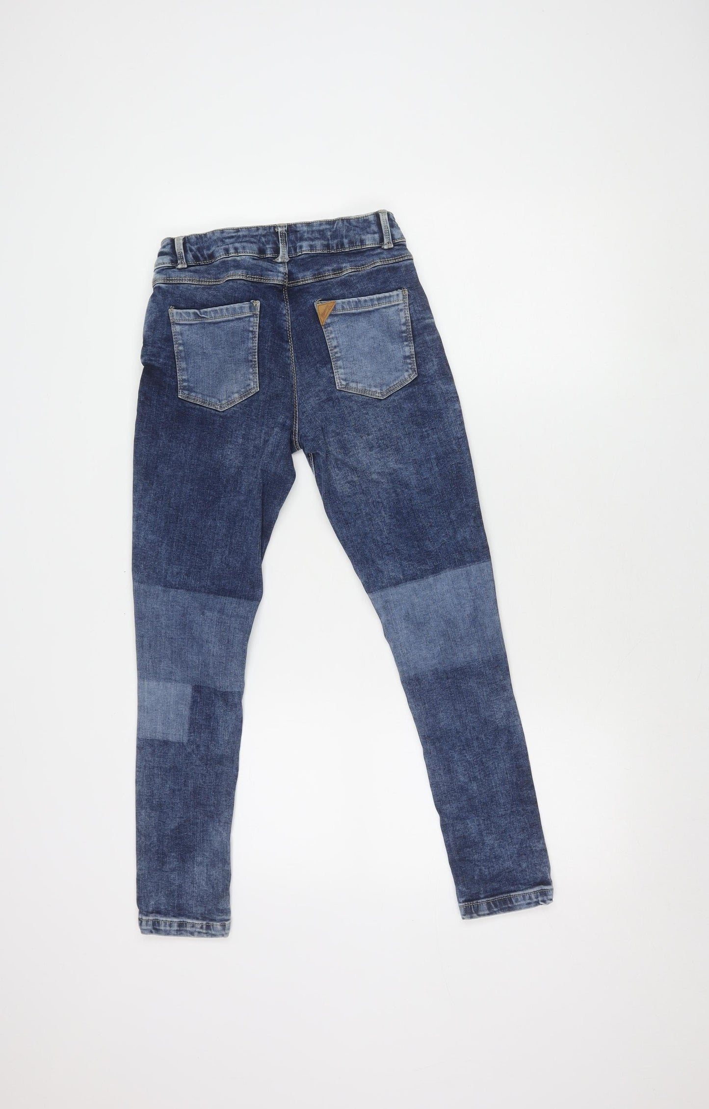 Mandarcy Girls Blue Skinny Jeans 11 Years Cotton Blend