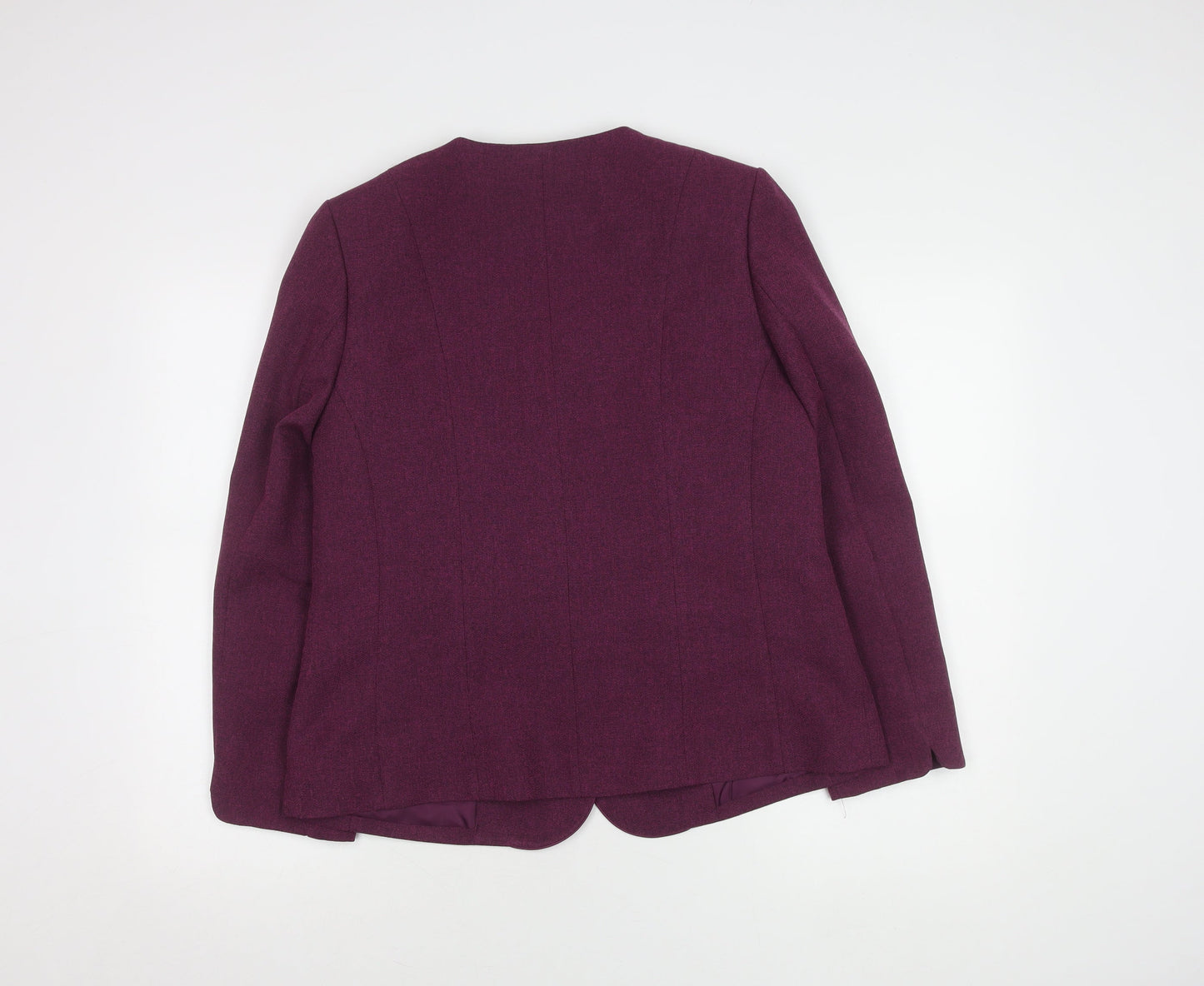 Honor Millburn Women's Purple Size 14 Suit Jacket