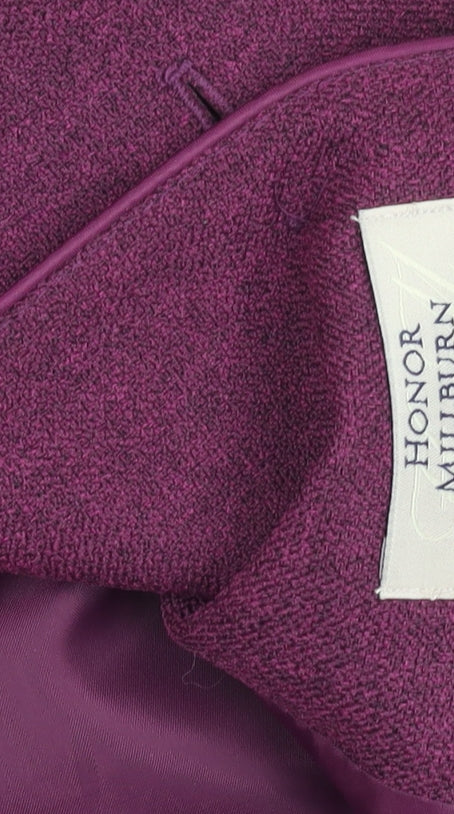 Honor Millburn Women's Purple Size 14 Suit Jacket