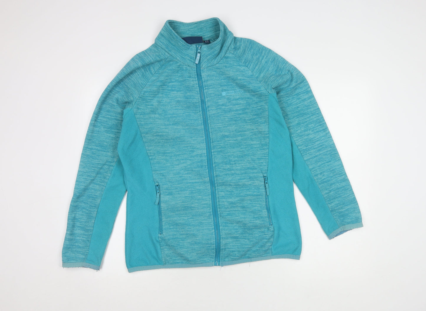 Mountain Warehouse Women's Blue Fleece Jacket Size 14